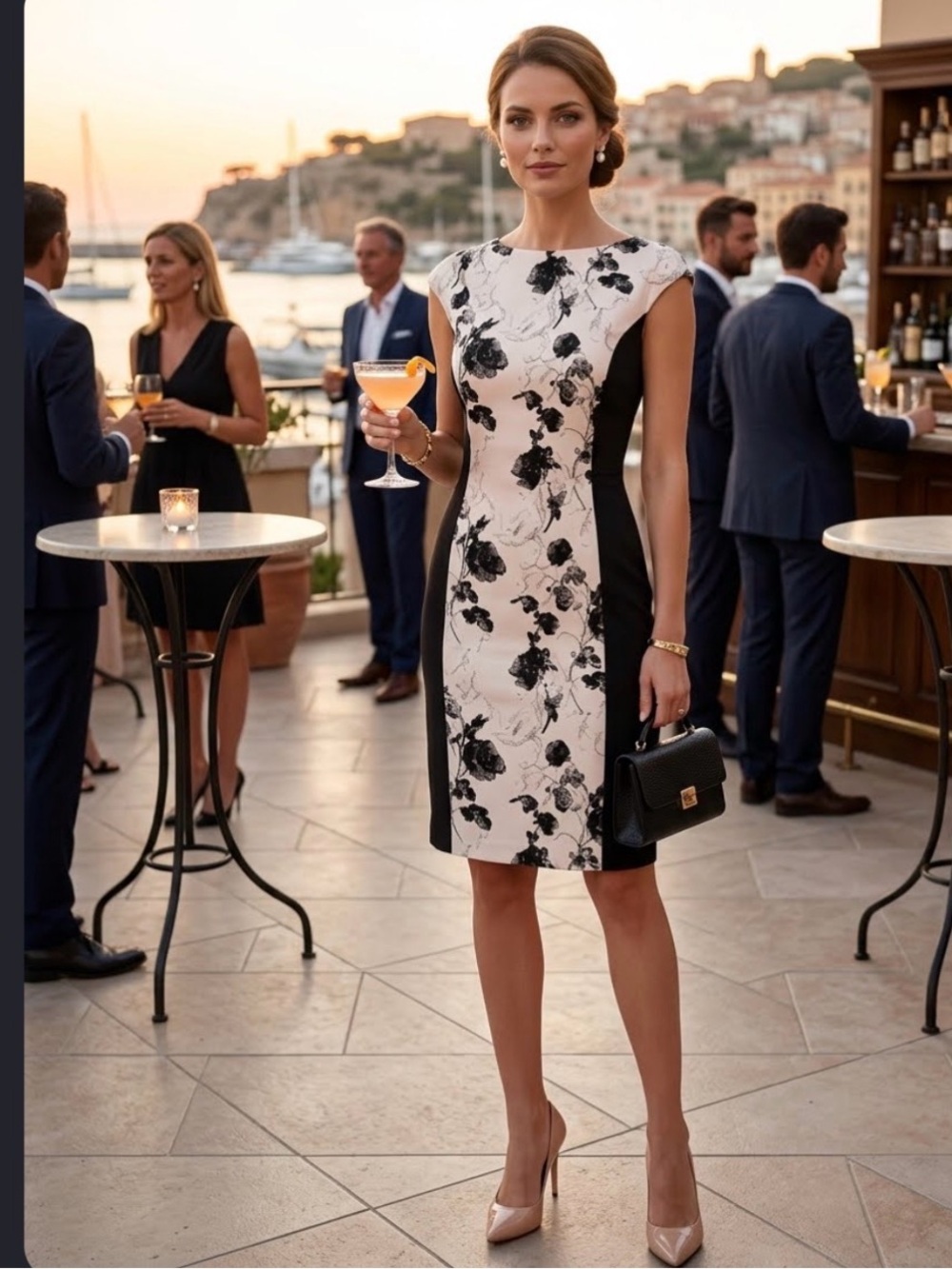 🔥🔥Elegant In Trend floral sheath dress